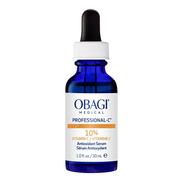 Obagi Professional C Serum 20%, Vitamin C Facial Serum with Concentrated 20% L Ascorbic Acid for Normal to Oily Skin, 1.0 Fl Oz