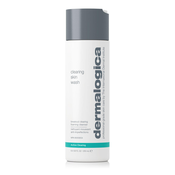 Dermalogica Clearing Skin Wash, Salicylic Acid Acne Face Wash, 8.4 fl oz