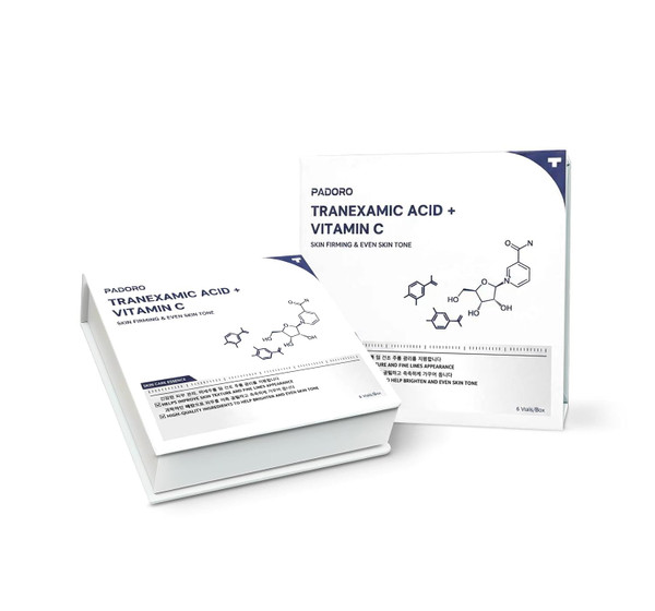 Tranexamic Acid Serum, Gold Vitamin C, Dark Spots, Pigmentation serum, Improves the Appearance, Anti-Aging Serum, Suitable for All Skin Types, Skincare, Repairs and Comforts, Reduces Wrinkles (2PC)