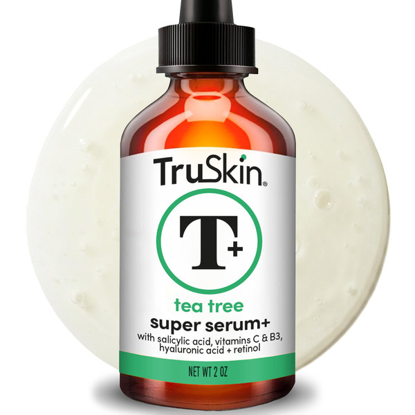 TruSkin Tea Tree Acne Serum with Salicylic Acid & Retinol, 2 fl oz