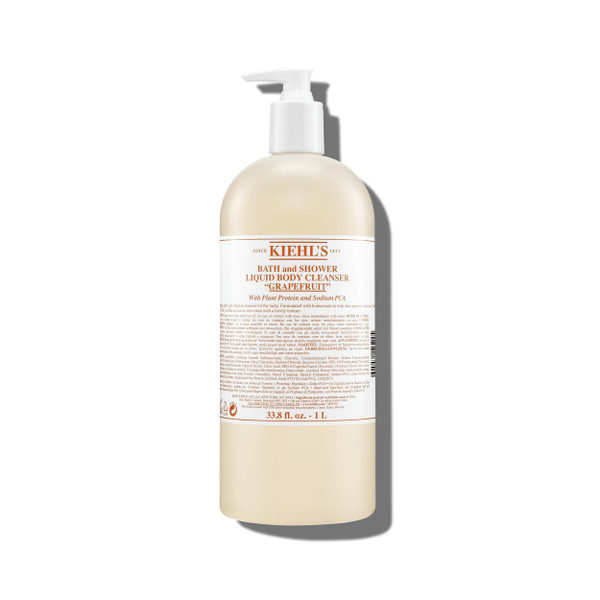 Kiehl's - Grapefruit Liquid Body Cleanser, Smooths Skin - 33.8 fl oz