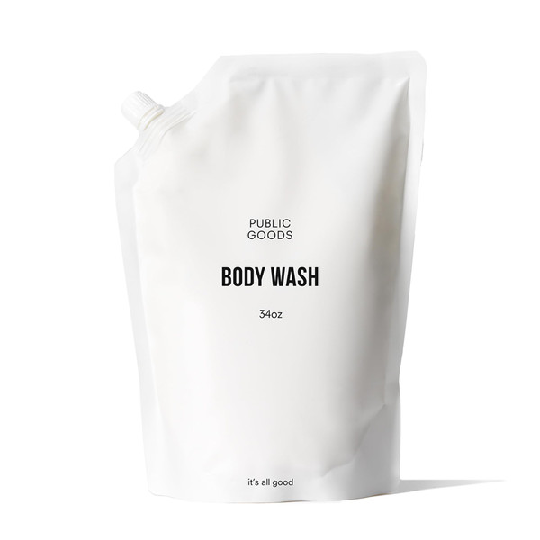 Public Goods Body Wash for Men and Women | 34 Fl Oz Refill