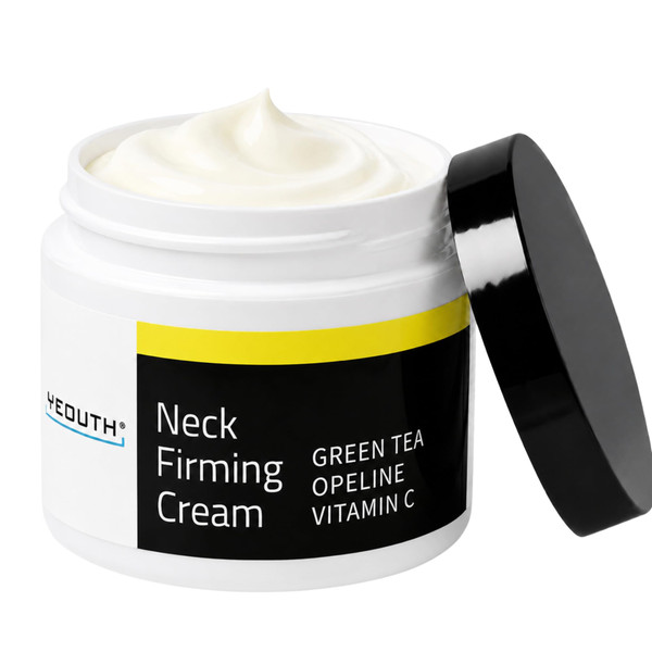 YEOUTH Neck Firming Cream with Vitamin C for Chest and Décolleté, 4oz