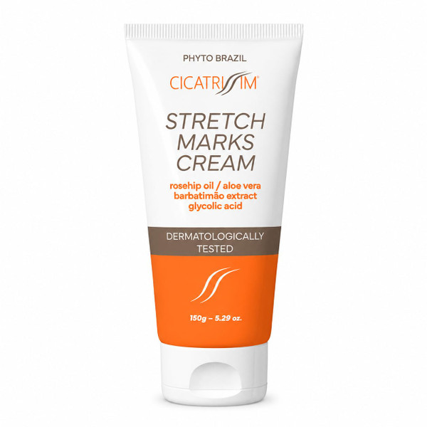 Cicatrissim Stretch Mark Cream for Red and White Striae - Softens Stretch Marks, Evens Skin Tone, and Firms Skin - All Skin Types - 150g