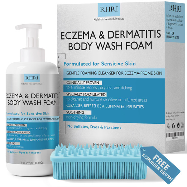 Eczema Body Wash Eczema Treatment Foaming Cleanser For Eczema Prone Skin