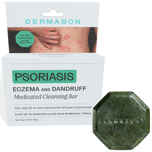 Coal Tar Soap for Psoriasis & Eczema - Dermatitis Relief Bar Soap 3.175 oz