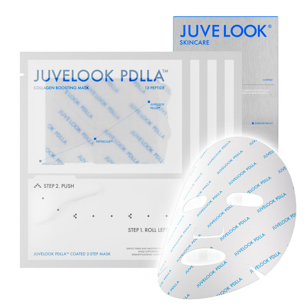 JUVELOOK PDLLA Collagen Mask for Glass Skin Glow & Firming (4 pack)