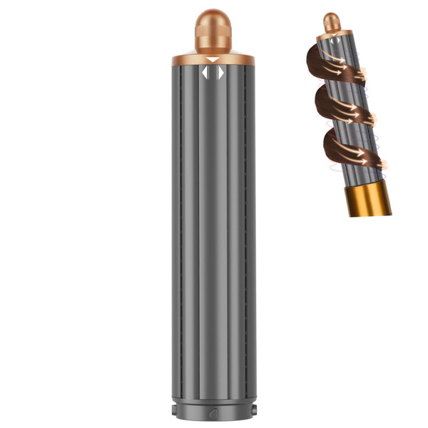 PUREGUST 1.6IN Long Hair Barrels Attachment Compatible with Dyson Airwrap HS01 HS05 HS08 Accessories, Automatic Curling Iron Curlers for Soft Inward Curls Voluminous Outward Waves