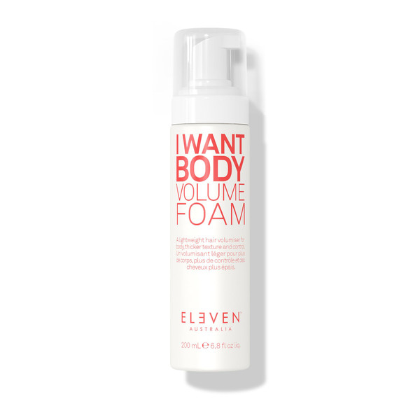 ELEVEN AUSTRALIA I Want Body Volume Foam, Lightweight Mousse - 6.8 Fl Oz