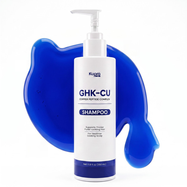 Copper Peptide Shampoo, GHK-Cu Peptide For Hair Growth Copper Shampoo Serum