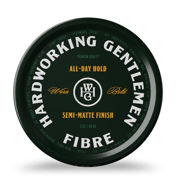 Hardworking Gentlemen Mens Hair Fibre, Matte Finish Strong Hold, 3 oz