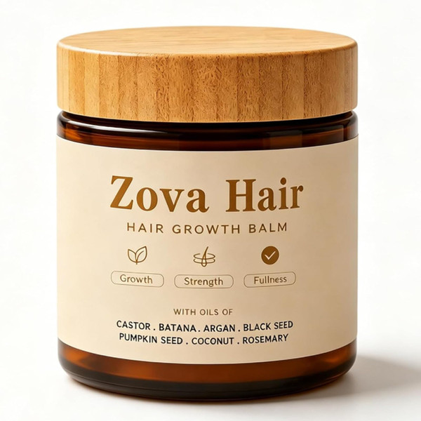 Zova Hair Zova Hair Growth Balm,Natural Hair&Scalp Repair Solid Butter 4oz