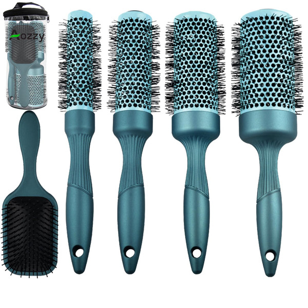 Round Brush Set for Blow Out Professional Hair brushes for Women Hair salon