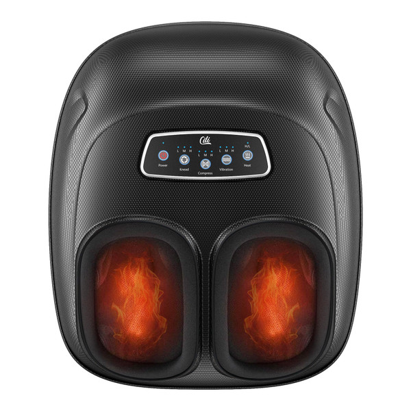 CILI Foot Massager with Heat, Shiatsu Foot Massager for Neuropathy & Plantar Fasciitis Relief, Fathers Day Dad Gifts,Heated Feet Massager with Deep Kneading,Compression,Vibration,FSA Eligible HSA