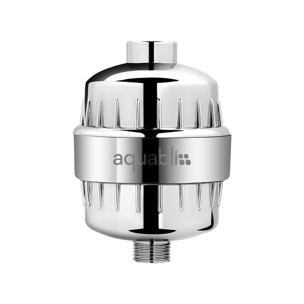 Aquabliss High Output Revitalizing Shower Filter - Reduces Dry Itchy Skin, Dandruff, Eczema, and Dramatically Improves The Condition of Your Skin, Hair and Nails - Chrome (SF100)