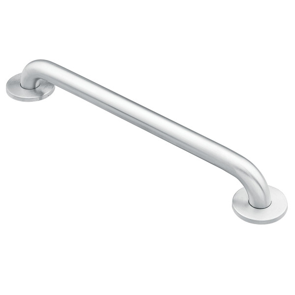 Moen 8730 Bathroom Safety 30-Inch Stainless Steel Bathroom Grab Bar with Concealed Screws, Stainless