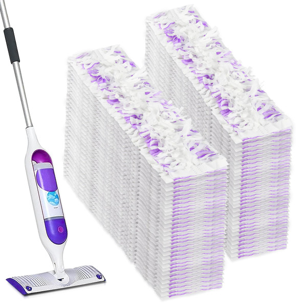Chyodi 60 Pack Disposable Pads Refills Compatible with Swiffer Power Mop, for Swiffer Power Mop Refill, for All Floor Cleaning, Unscented & Thickened Pads