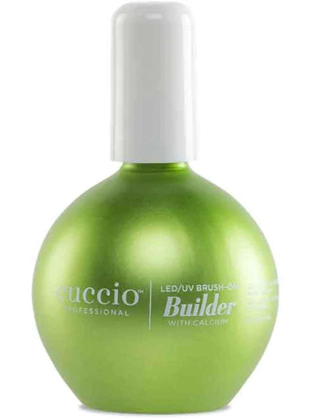 LED-UV Brush-On Builder Gel with Calcium by Cuccio Pro for Women - 2.5 oz Nail Polish (Pack of 1)
