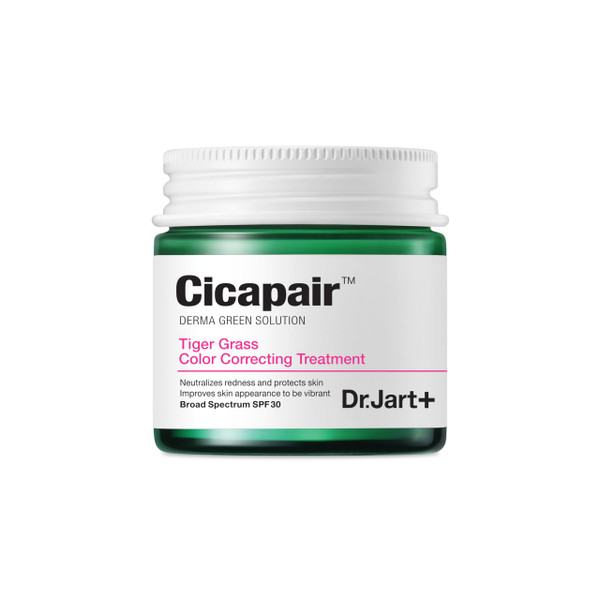 Dr.Jart+ Cicapair™ Tiger Grass Color Correcting Treatment SPF 30 with Centella Asiatica | cc cream | Korean Skin Care, 1.69 Fl Oz
