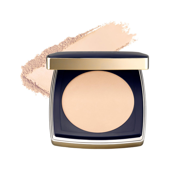 Estée Lauder Double Wear 12-Hour Stay-in-Place Matte Face Powder Foundation | Controls Oil & Shine, 0.39 Ounce, 1C1 Cool Bone