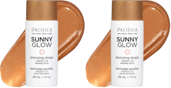 Pacifica, Drops Sunny Glow Bronzing (Pack of 2)