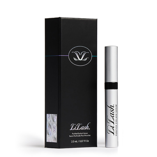 LiLash Purified Eyelash Serum for Longer & Fuller-Looking Lashes - Eyelash Enhancer, Safe for Use with Contacts, Lash Extensions, Sensitive Eyes - Vegan & Cruelty-free (2mL, 90-Day Supply)