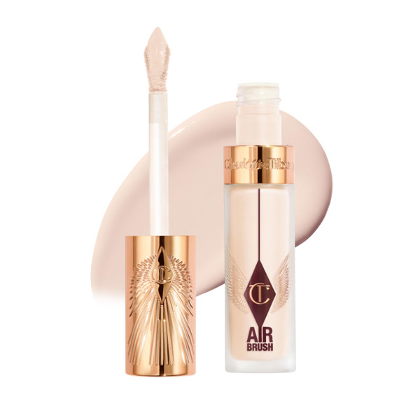 Charlotte Tilbury AIRbrush Flawless Blur Concealer - Concealer for Dark Circles, Blemishes & More - Hydrating, Full Coverage with a Natural Matte Finish - 2 Fair