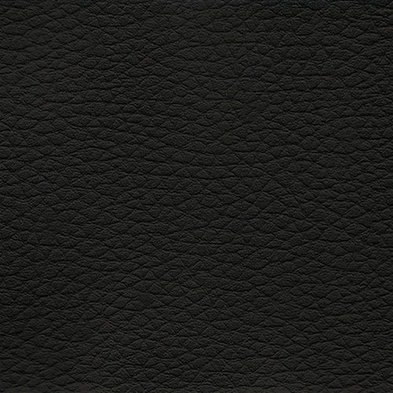 Black Leather Grain 4 Way Stretch Upholstery Fabric by The Yard