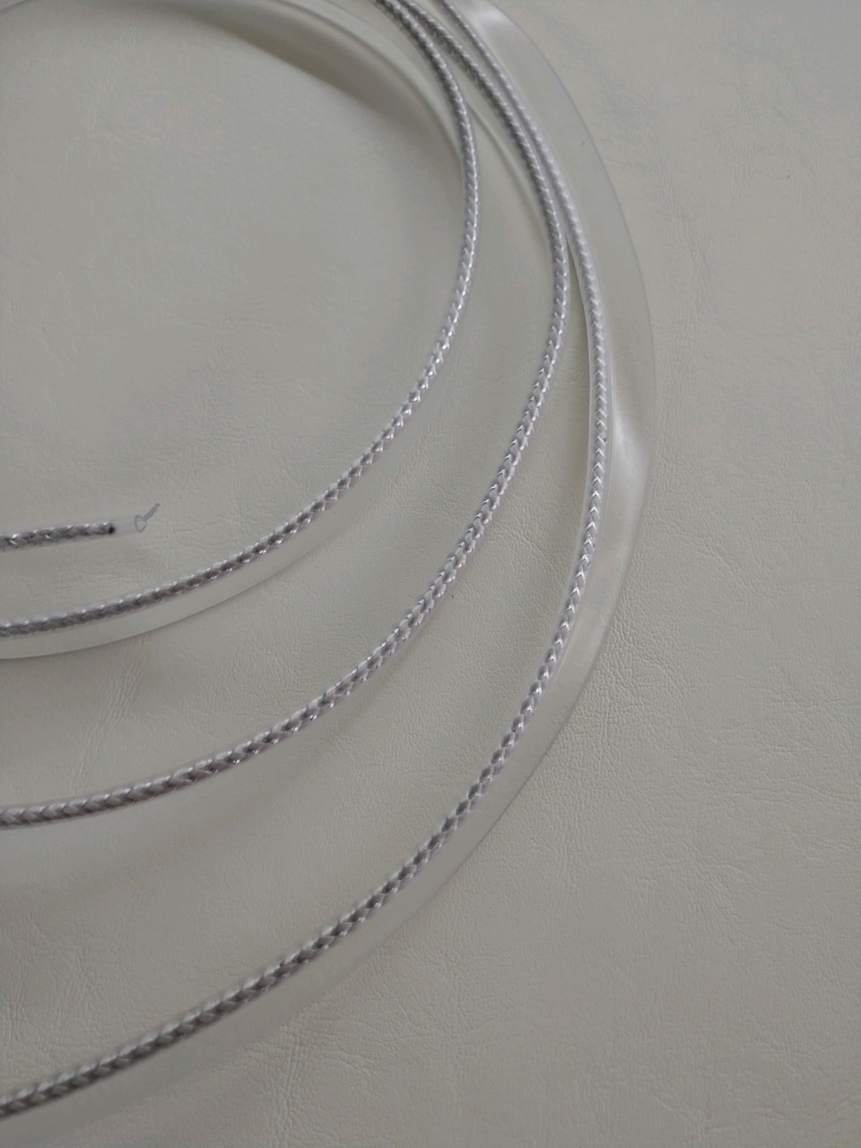 Berwick Bobina Cordoncino Metallico Non Stretch Argento 91,4 M