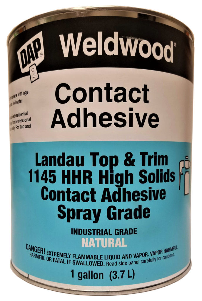 DAP 1145 Natural Landau Top & Trim Adhesive 1 gallon J & J Auto