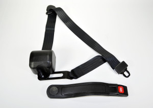 3 Point Plastic Push Button Black Lap/Seat Shoulder Belt 3 Point Plastic Push Button Black Lap/Seat Shoulder Belt