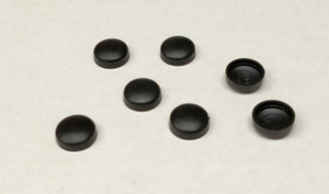 #12 Snap-Cap Black & Flat Base/Washer - 25 per Pack #12 Snap-Cap Black & Flat Base/Washer - 25 per Pack