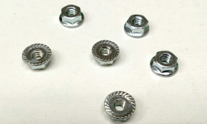 #10-24 Whiz-Lock Nuts stay in place without the use of a washer! Perfect for use with Moulding Fasteners!!!
