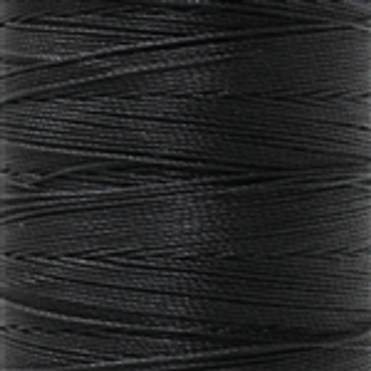 QTC T-270 Bonded Nylon Thread Black 744Q 8 oz Spool