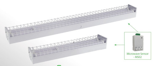 DALI LED Strip Wireguard Batten with Sensor Socket