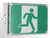 JUMBO 40m Weatherproof Exit Light
