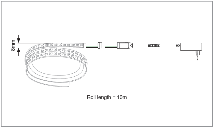 10m led strip