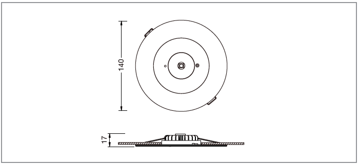 ufofire downlight