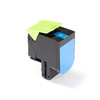 LEXMARK 78C1XC0 Toner, Cyan, 5K