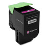 LEXMARK 78C1XM0 Toner, Magenta, 5K