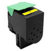 LEXMARK 78C1XY0 Toner, Yellow, 5K