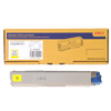 OKI 46490601 Yellow High-Capacity Toner Cartridge, Estimated Yield: 6,000