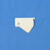 TOSHIBA 6LE21019000 Cover Brkt ADU 380 - White Plastic Piece