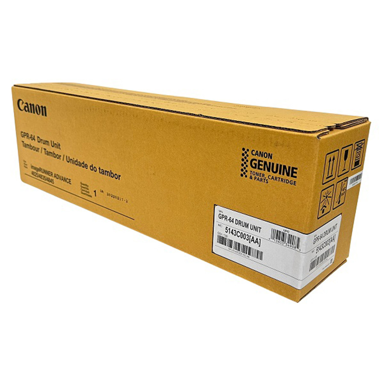 1本　Canon DRUM Cartridge Canon Drum Unit, GPR-64 for IR ADV DX 4825I Series