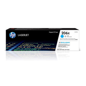 HP W2111X HP 206X Cyan High Yield Toner Cartridge, Yield: 2,450
