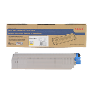OKI 44059233 Toner, Yellow, 9K