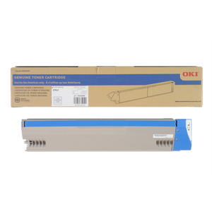 OKI 45536406 Clear Toner Cartridge, Estimated Yield: 20,000
