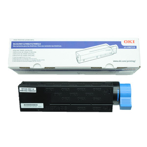 OKI 45807110 Black Extra-High-Capacity Toner Cartridge, Estimated Yield: 12,000