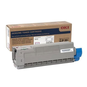 OKI 46507502 Magenta Toner Cartridge, Estimated Yield: 6,000