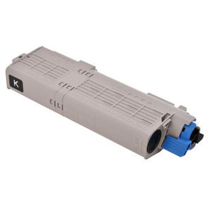 OKI 46490504 Black Standard-Capacity Toner Cartridge, Estimated Yield: 3,500